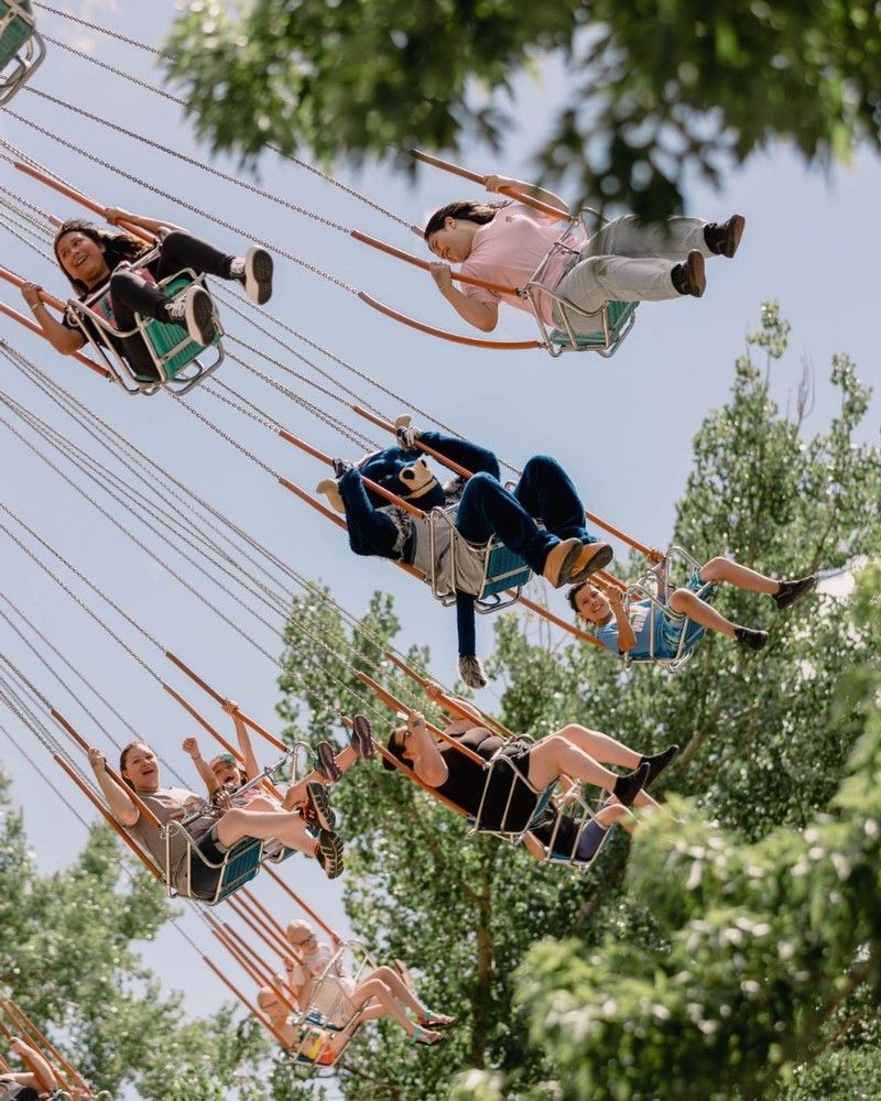 Turn of the Century swings overhead